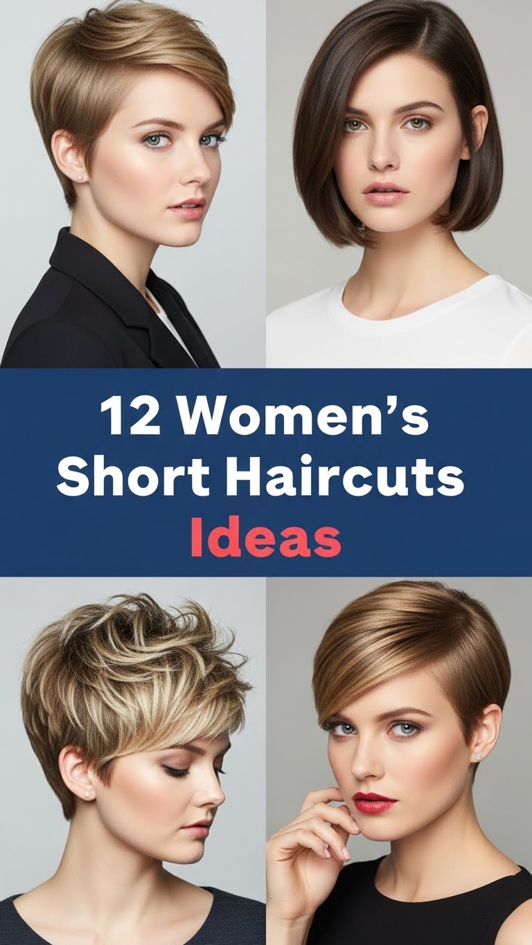 12 Women’s Short Haircuts Ideas
