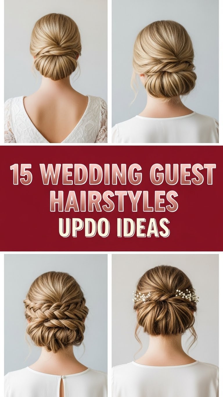 15 Wedding Guest Hairstyles Updo Ideas