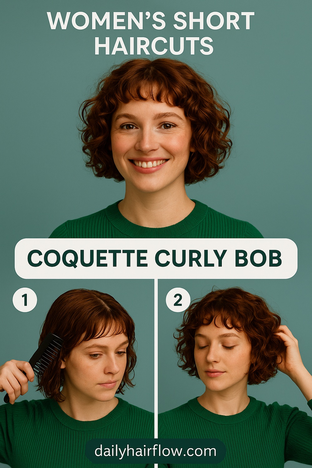 Coquette Curly Bob