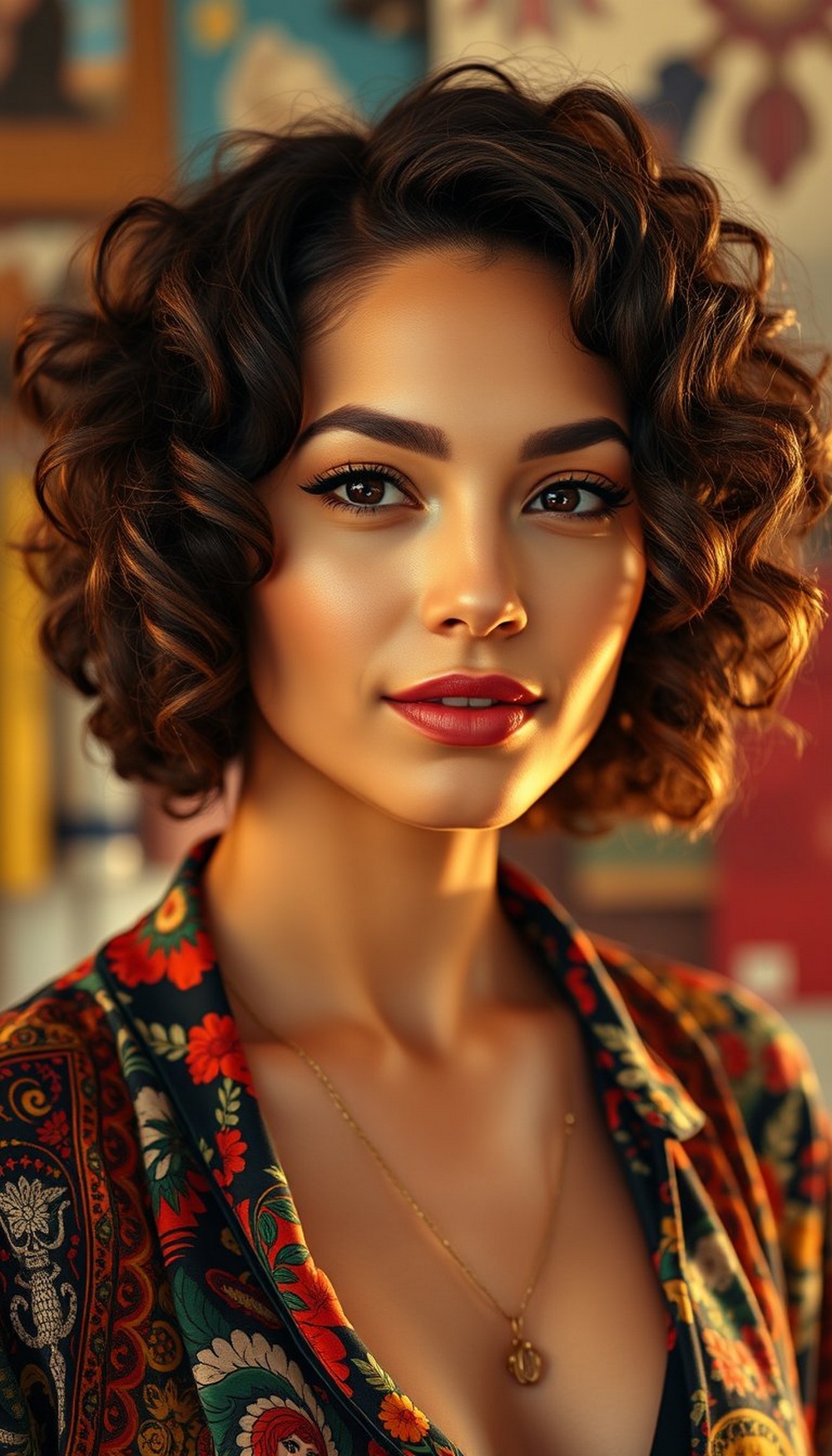 Curly Bob