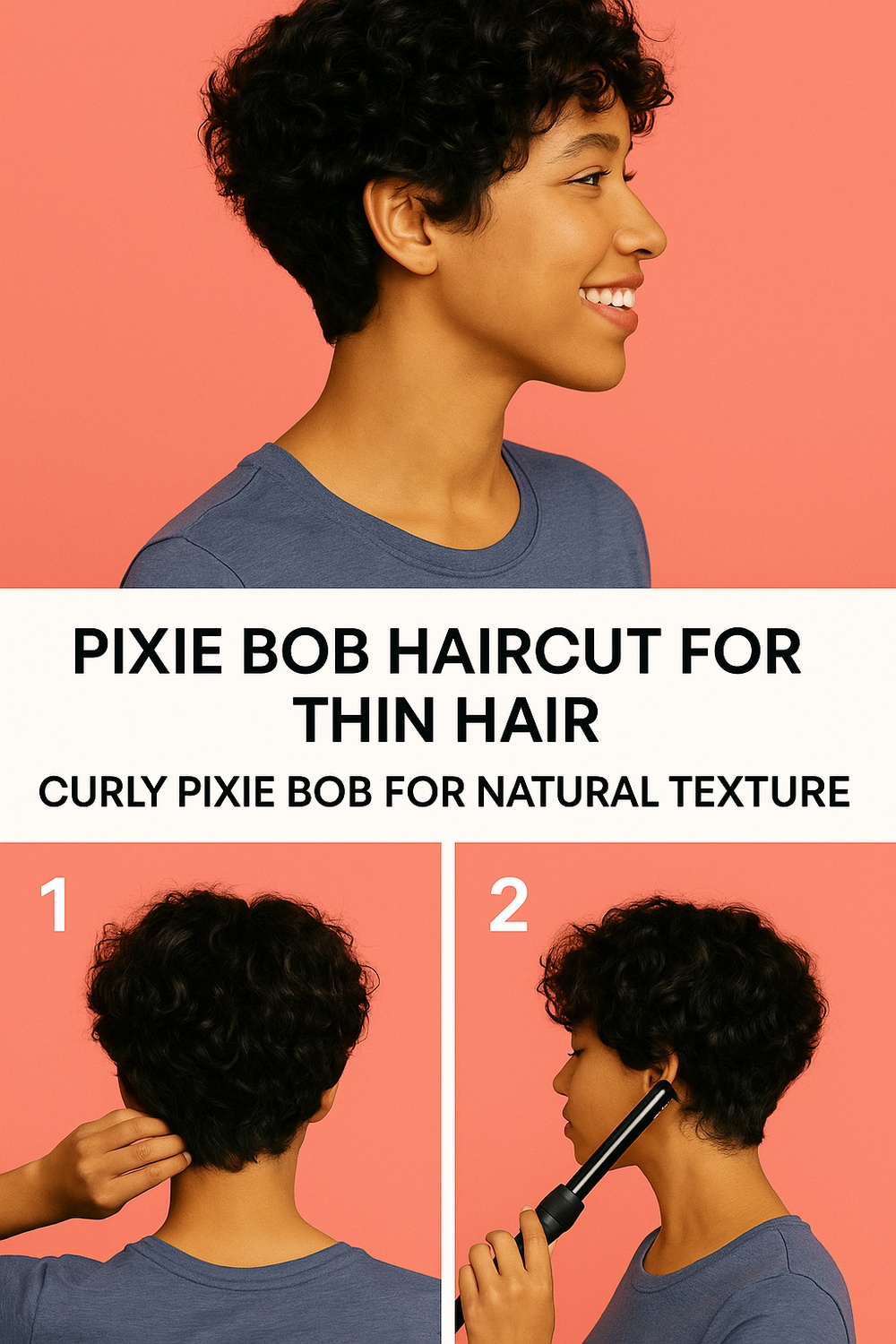 Curly Pixie Bob for Natural Texture
