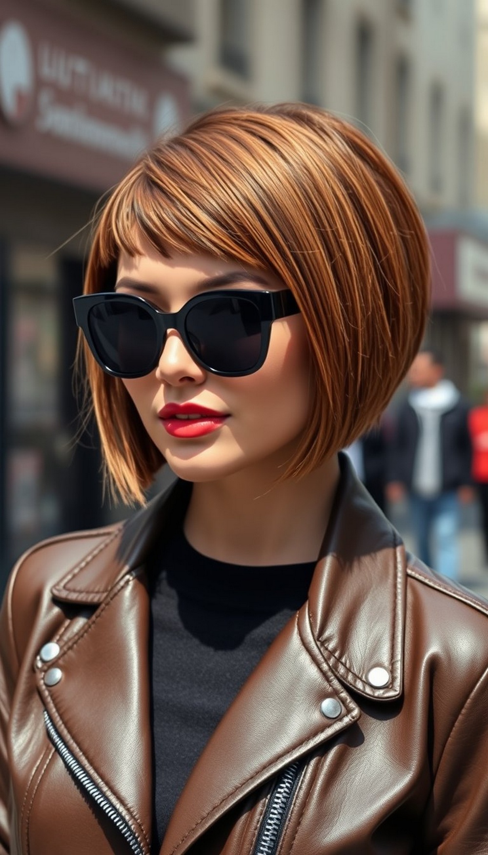 Inverted Angled Bob