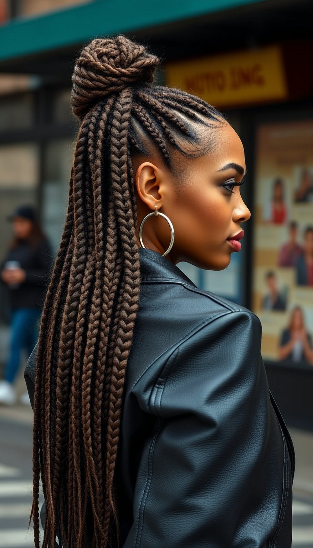 Jumbo Knotless Braids