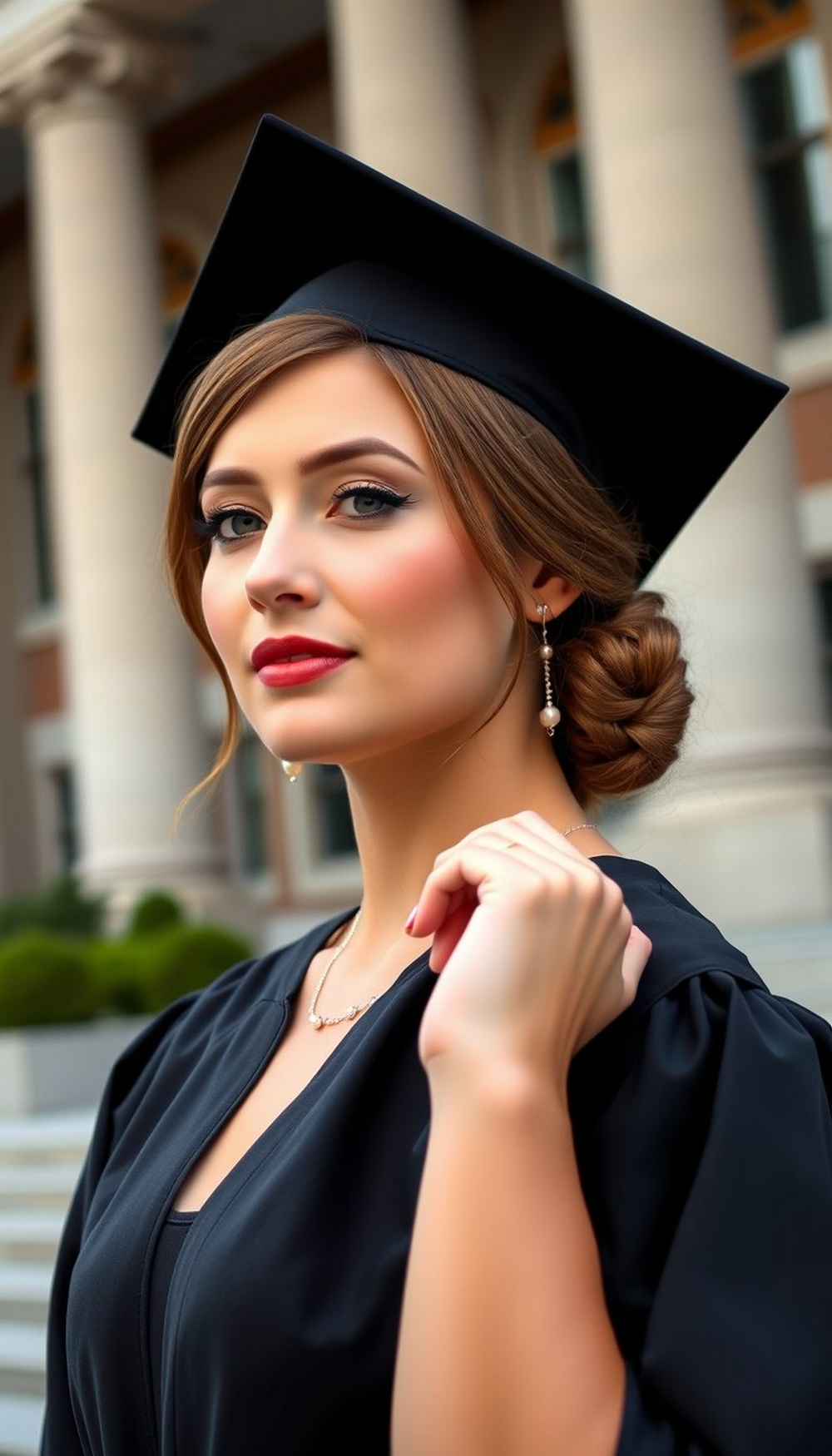 Low Chignon or Bun