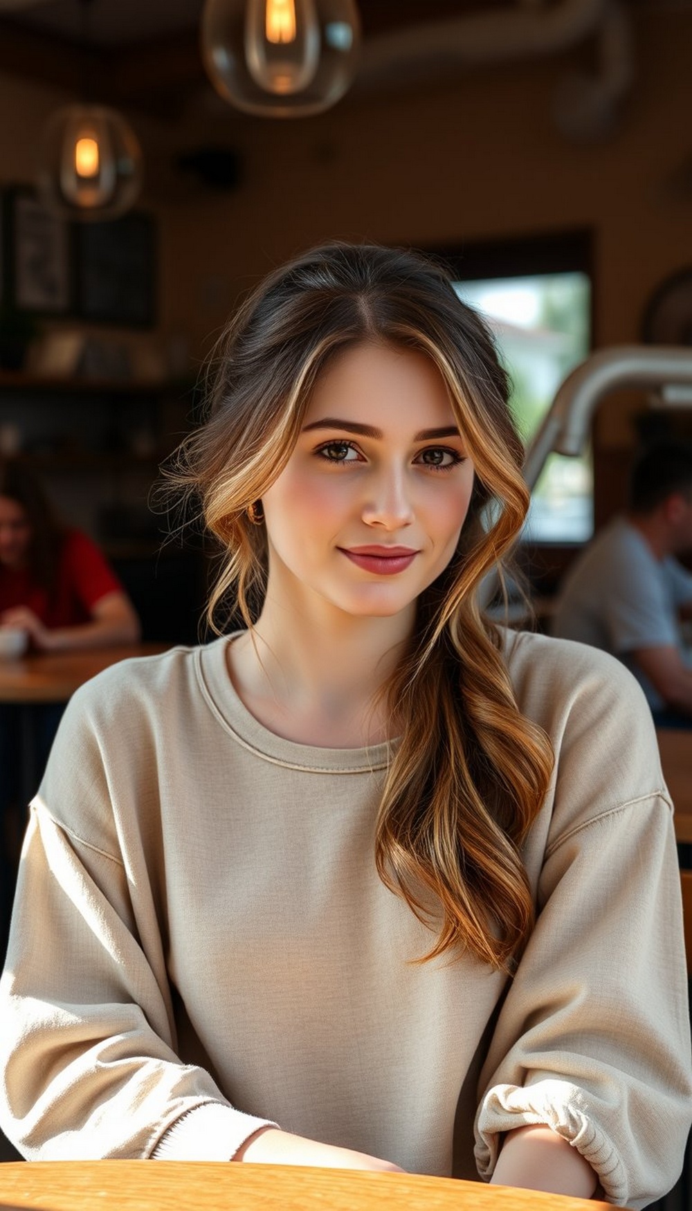 Low Loose Ponytail