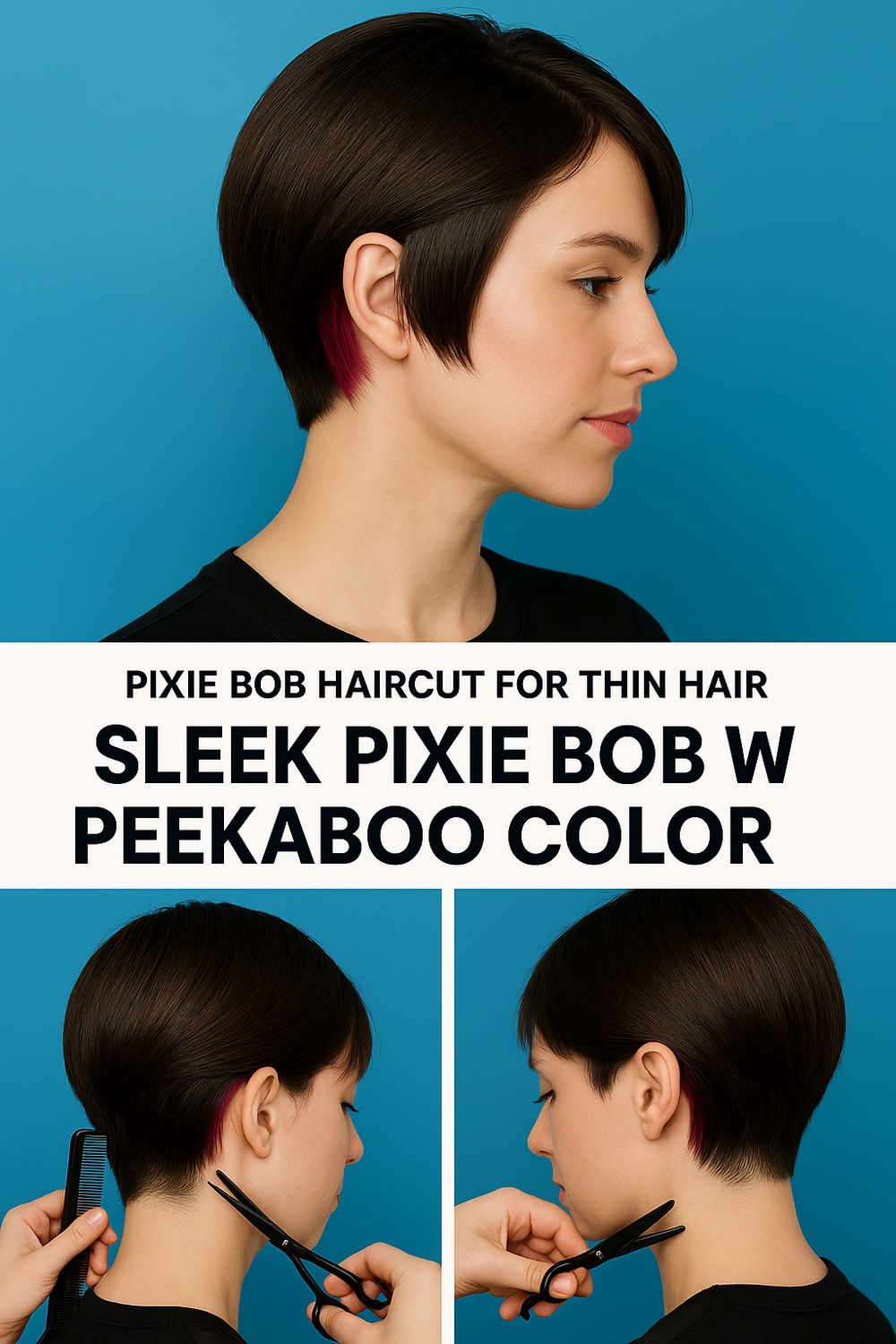 Sleek Pixie Bob with Peekaboo Color