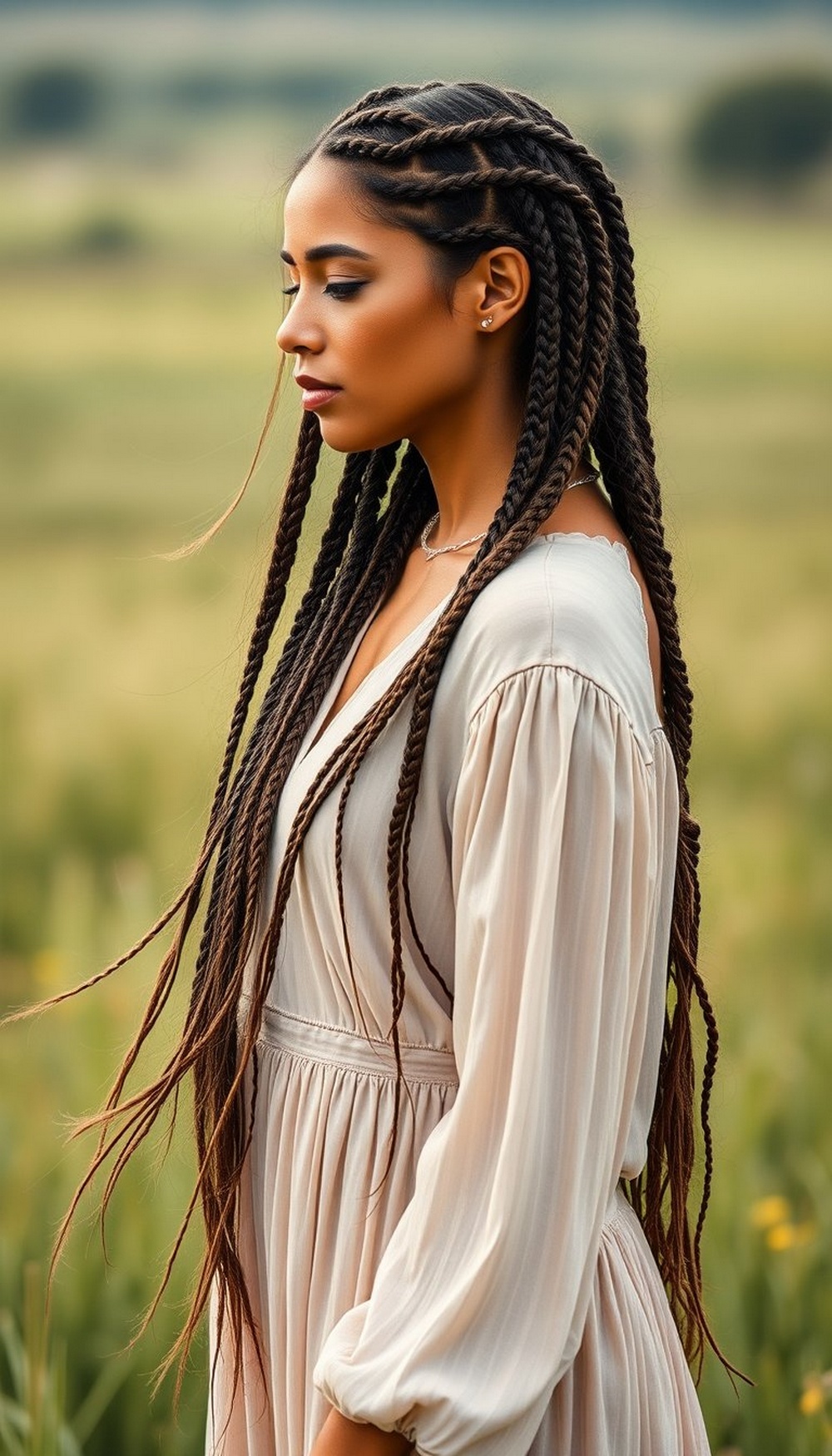 Small Knotless Braids (Micro Braids)