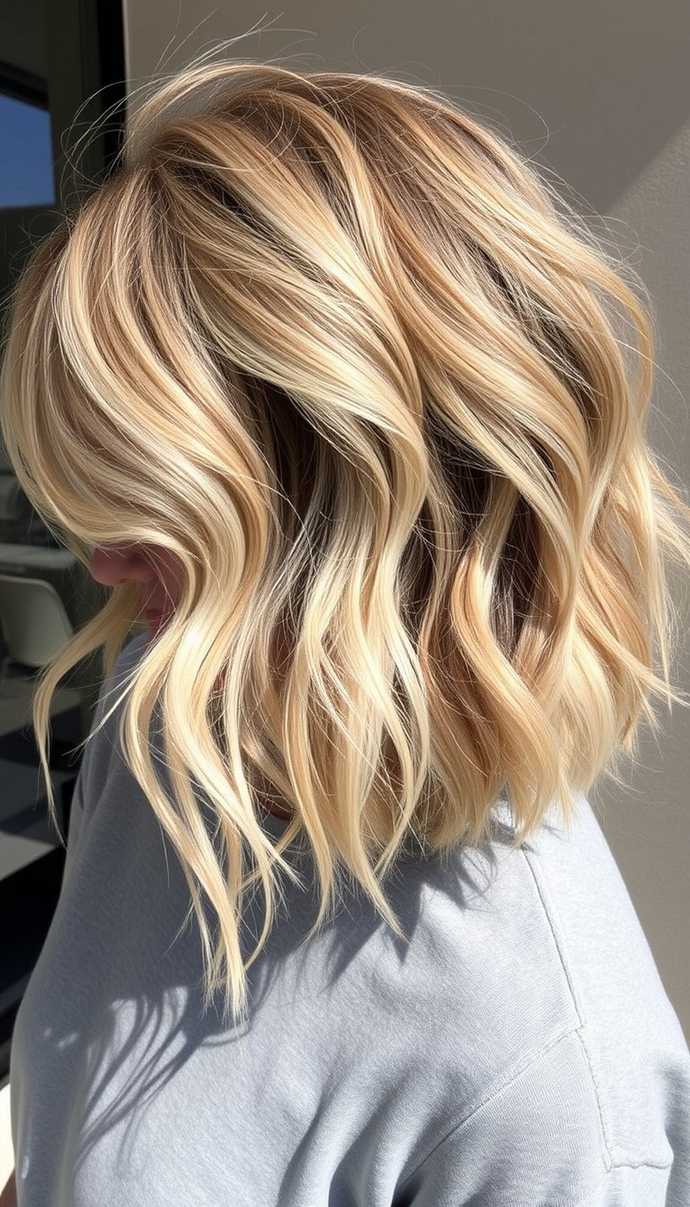 Textured Lob with Waves