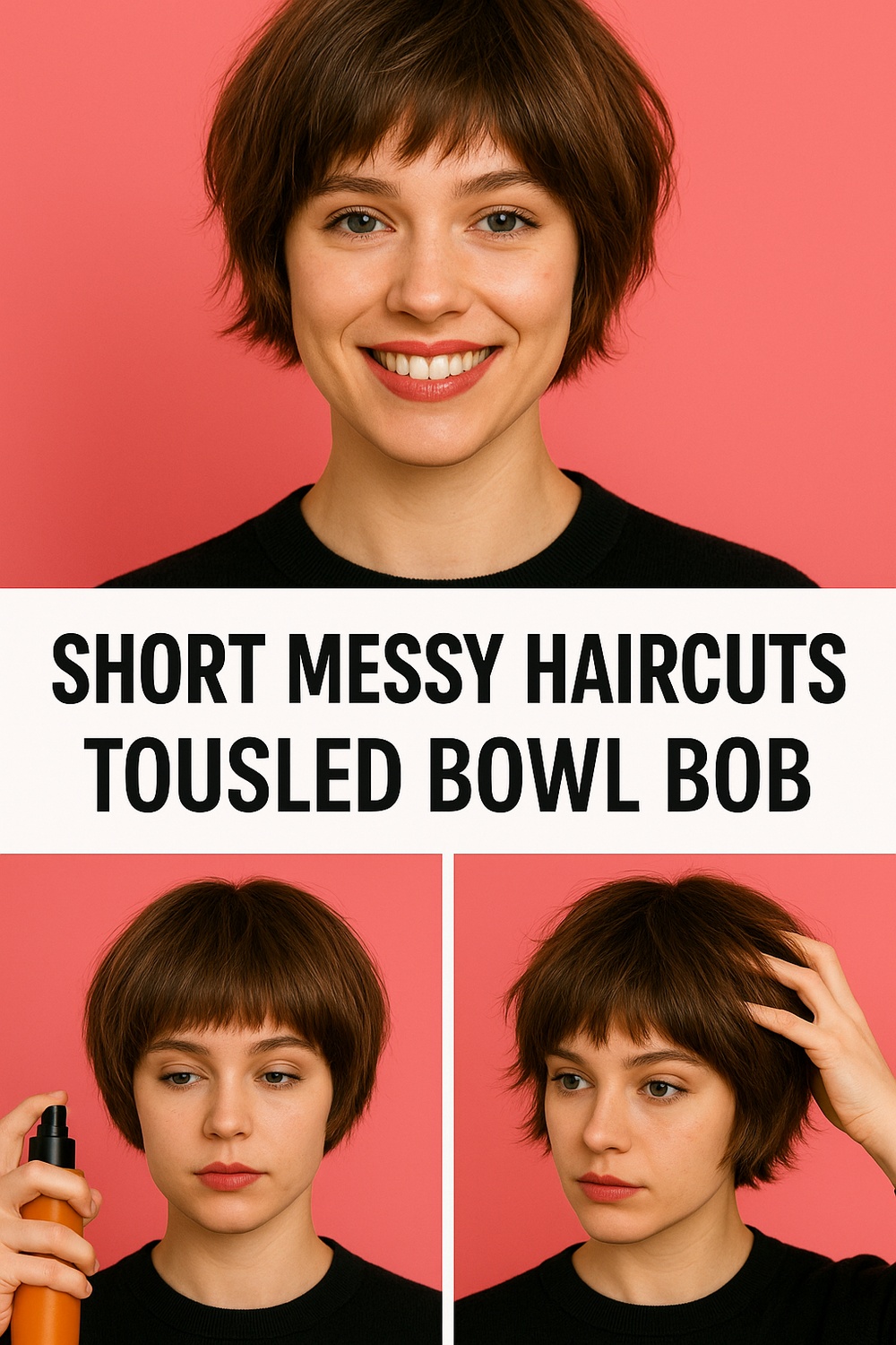Tousled Bowl Bob