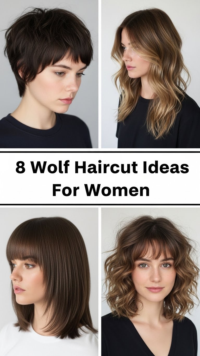 8 Wolf Haircut Ideas For Women