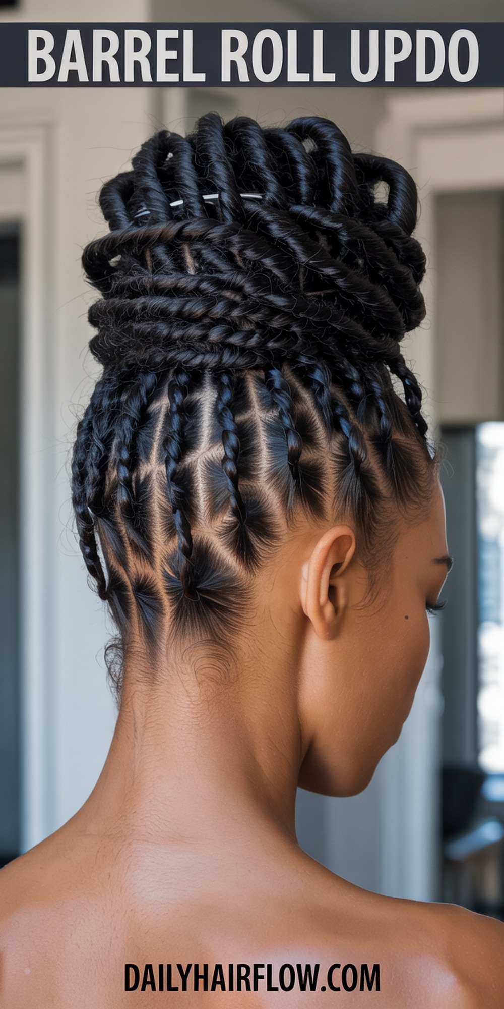 Barrel Roll Updo