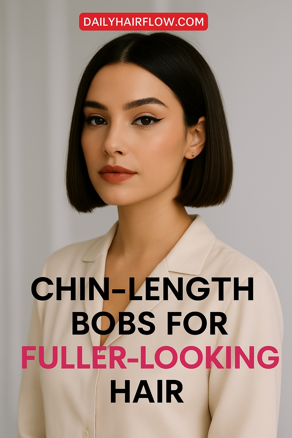 Blunt Bob Above the Chin