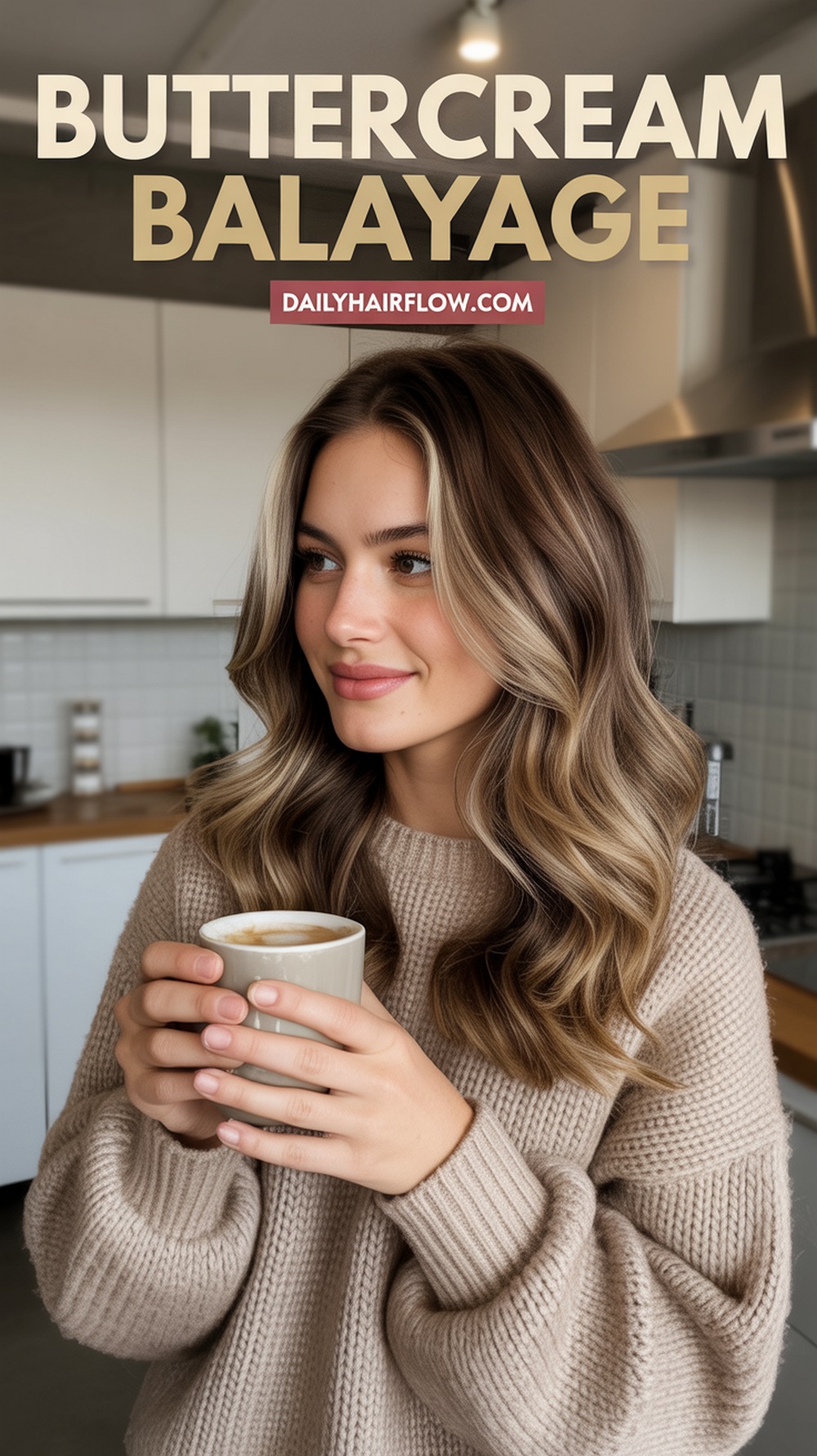 Buttercream Balayage on Teddy Bronde Base