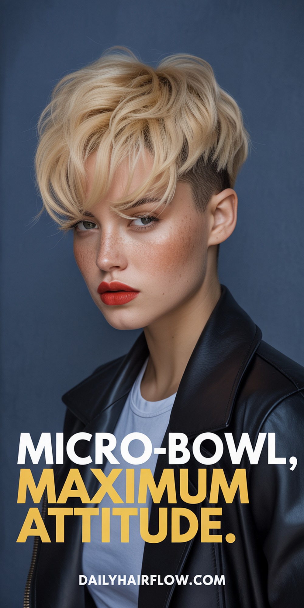 Buttery Blonde Micro Bowl with Textured Crown