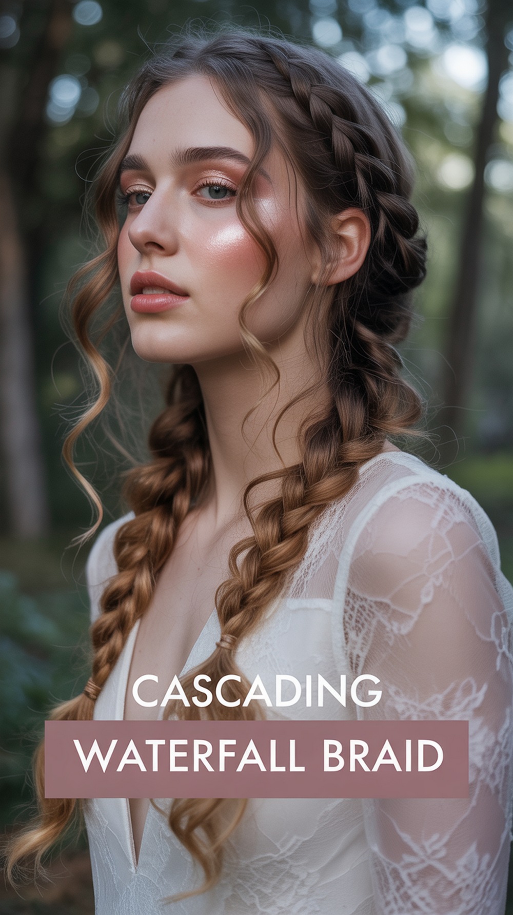 Cascading Waterfall Braid