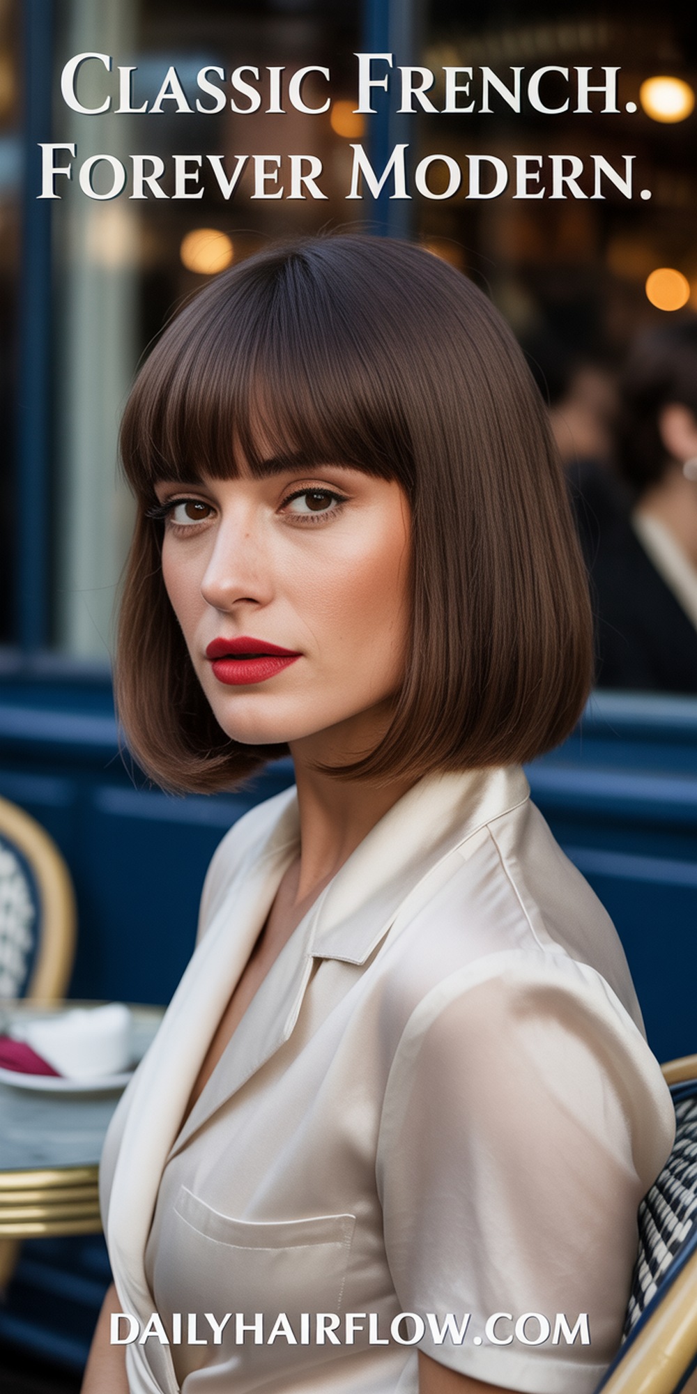 Classic French Bob with a Twist
