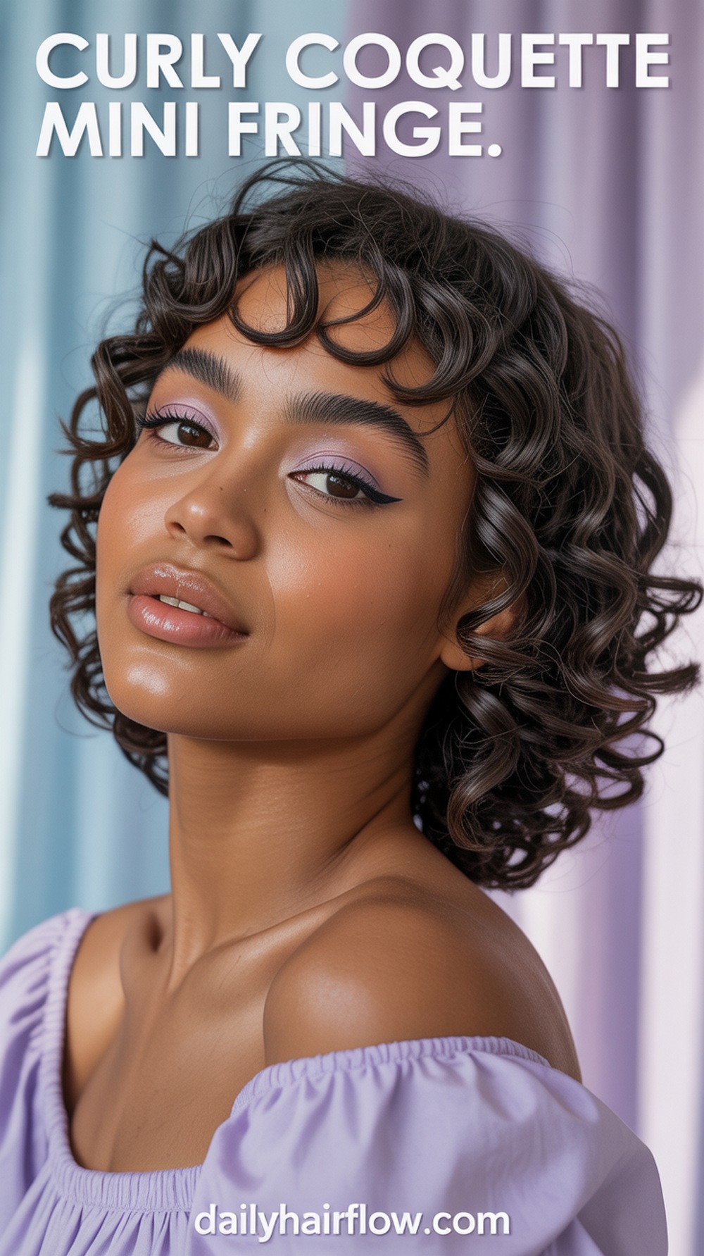 Curly Coquette Mini Fringe