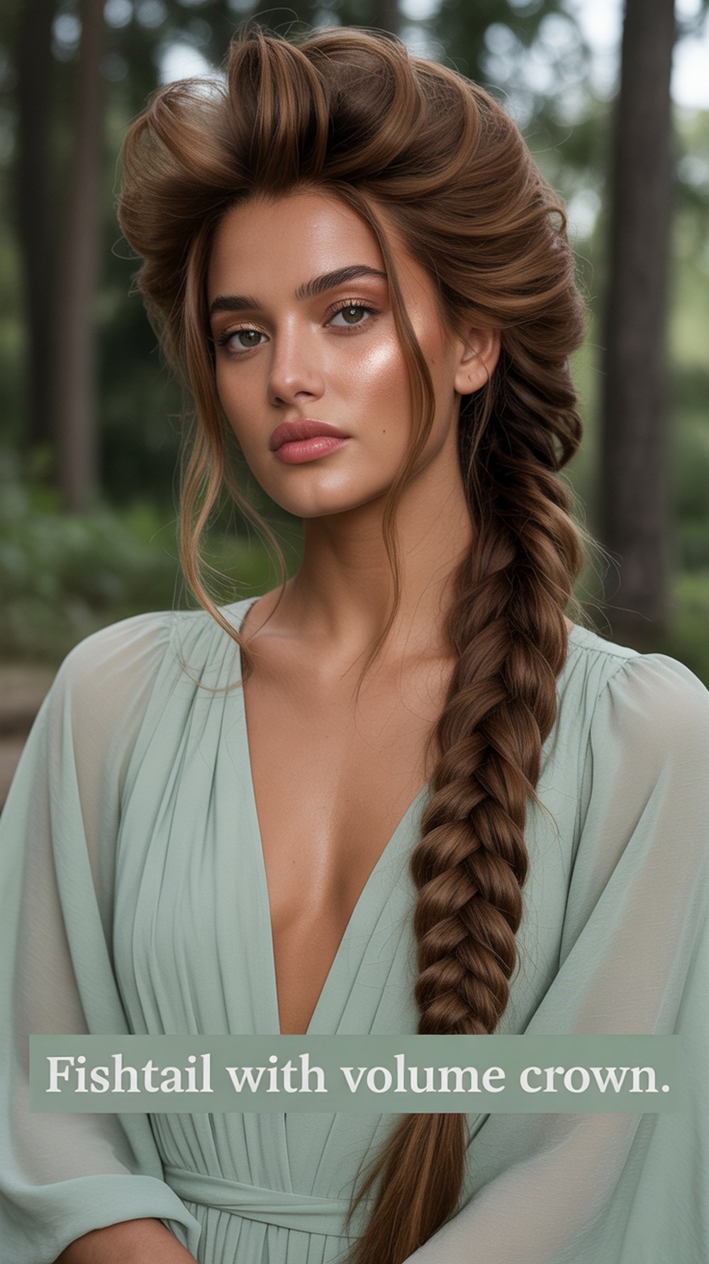 Fishtail with Volume Crown