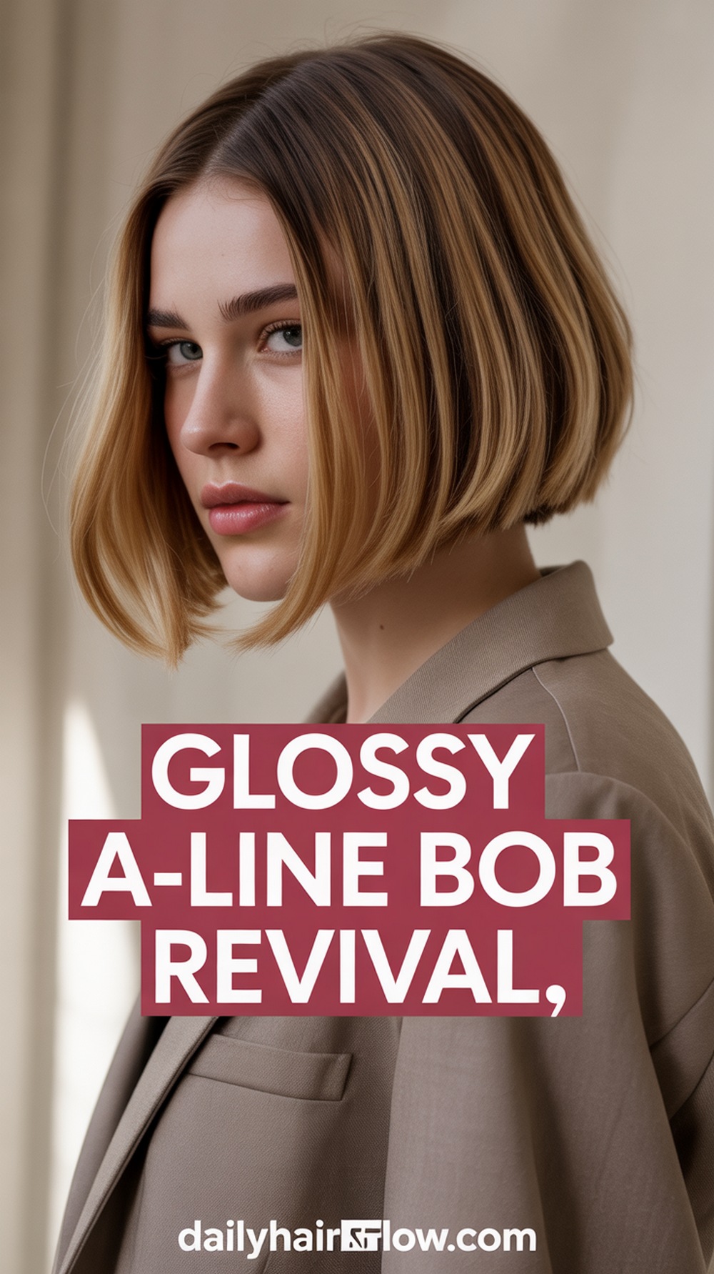 Glossy A Line Bob Revival