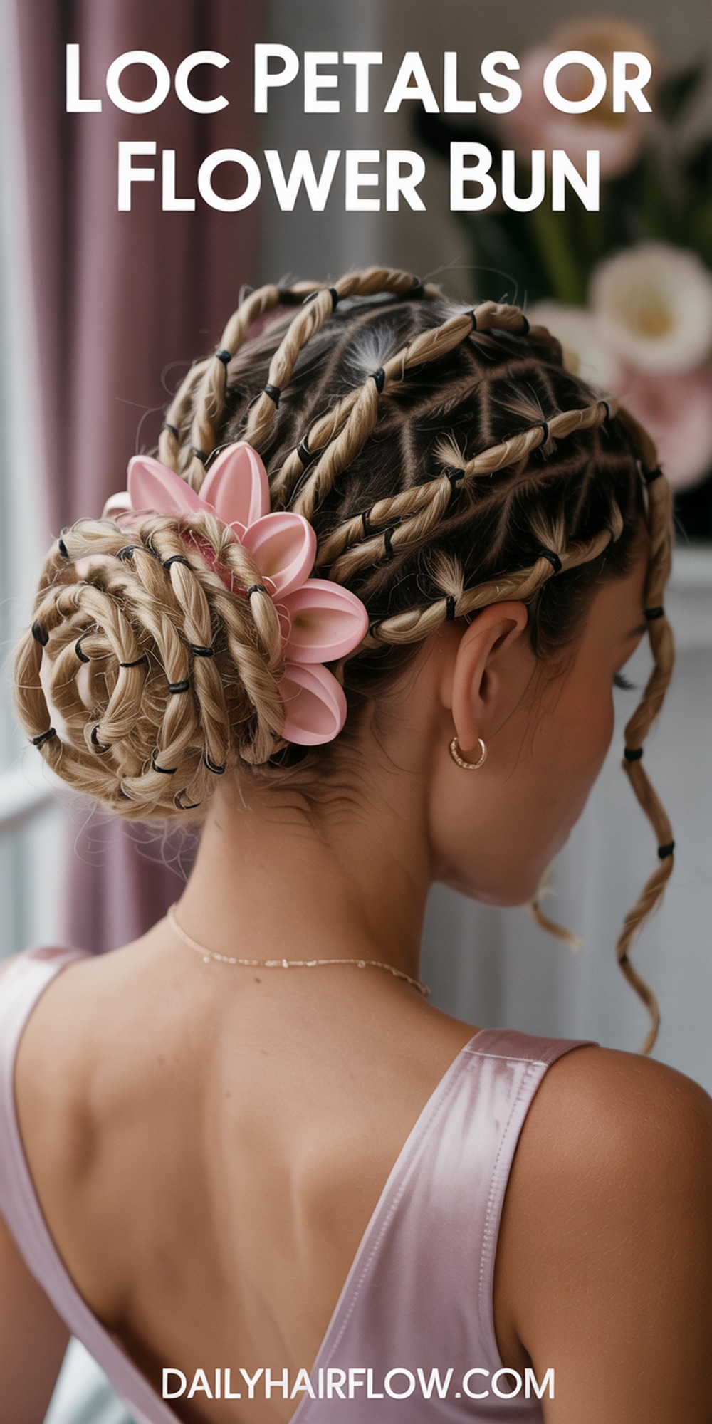 Loc Petals or Flower Bun