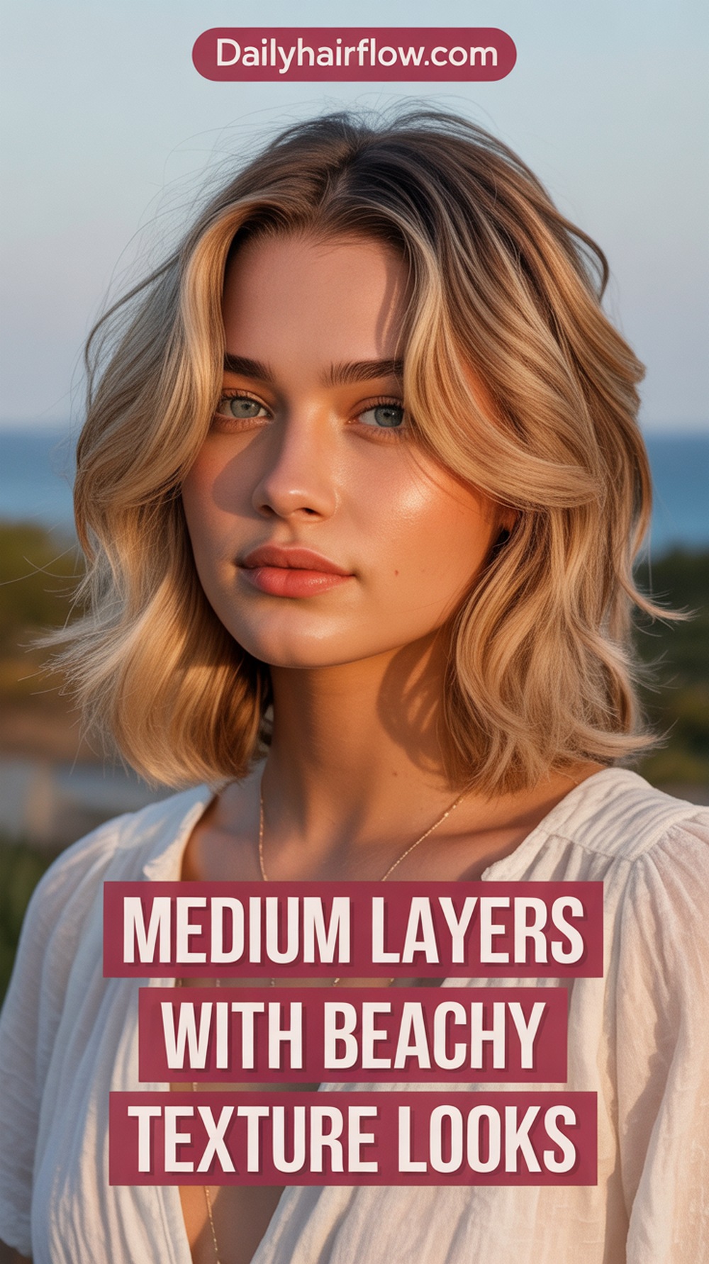 Medium Layers with Beachy Texture