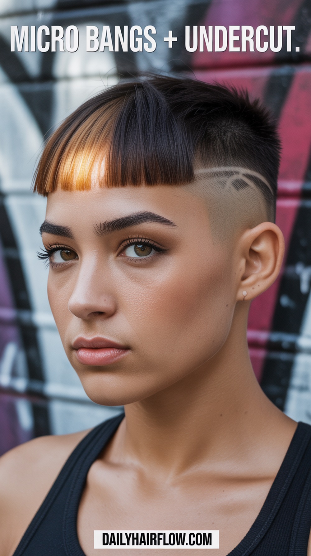 Microa Bangs with Undercut