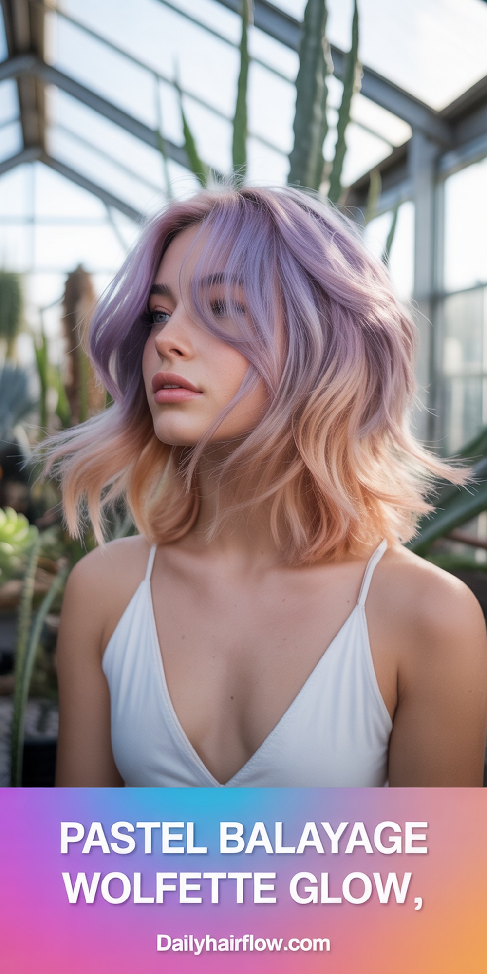 Pastel Balayage Wolfette Glow