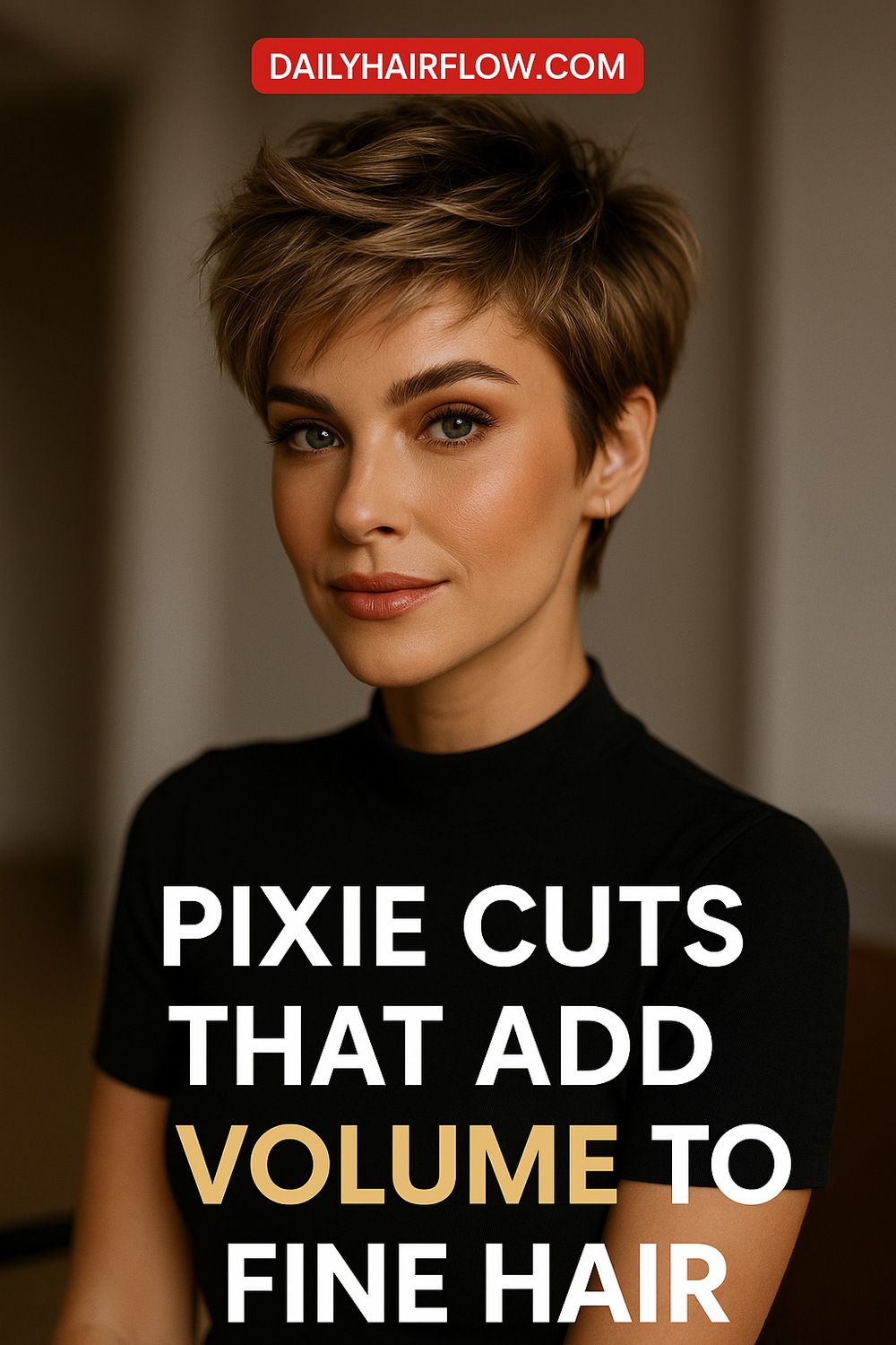 Pixie Cut with Textured Layers