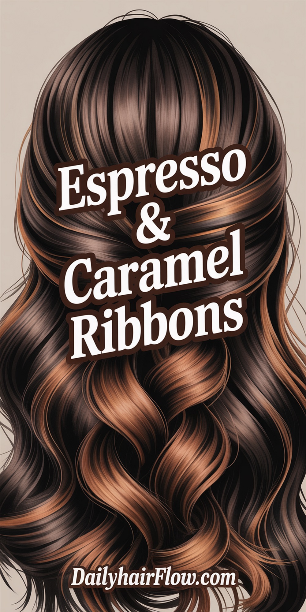 Rich Espresso Base with Caramel Ribbons