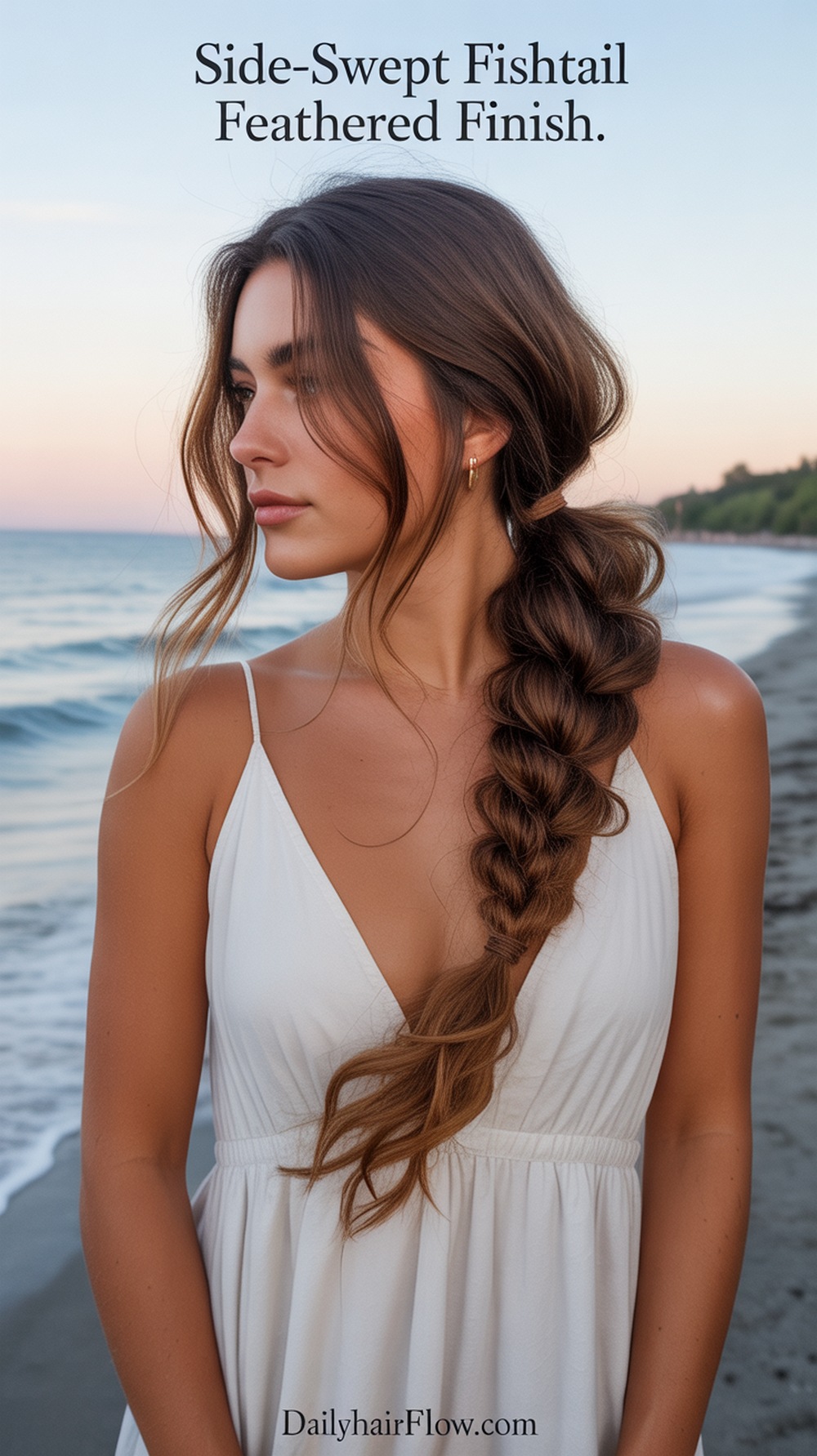 Side‑Swept Fishtail with Feather Ends