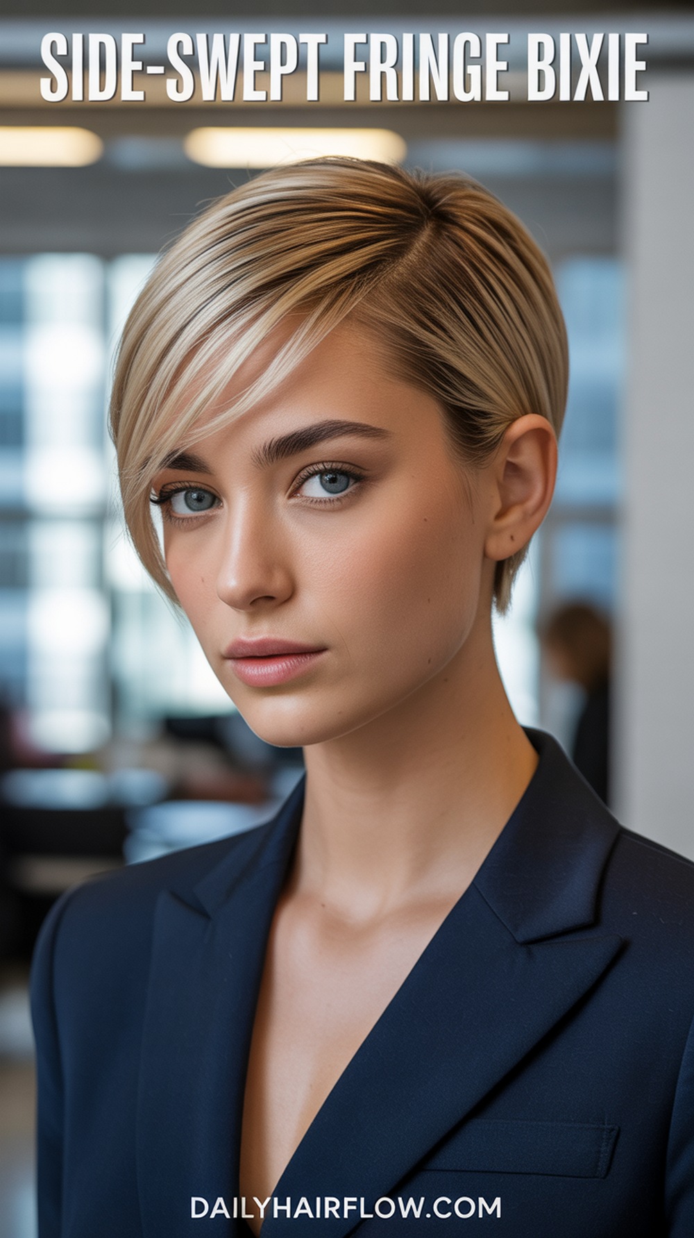 Side‑Swept Fringe Bixie