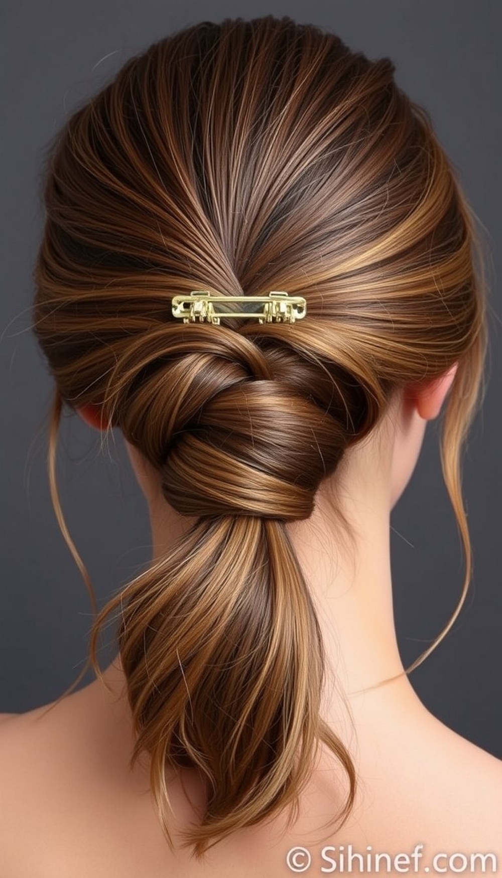 Simple Claw Clip Twist