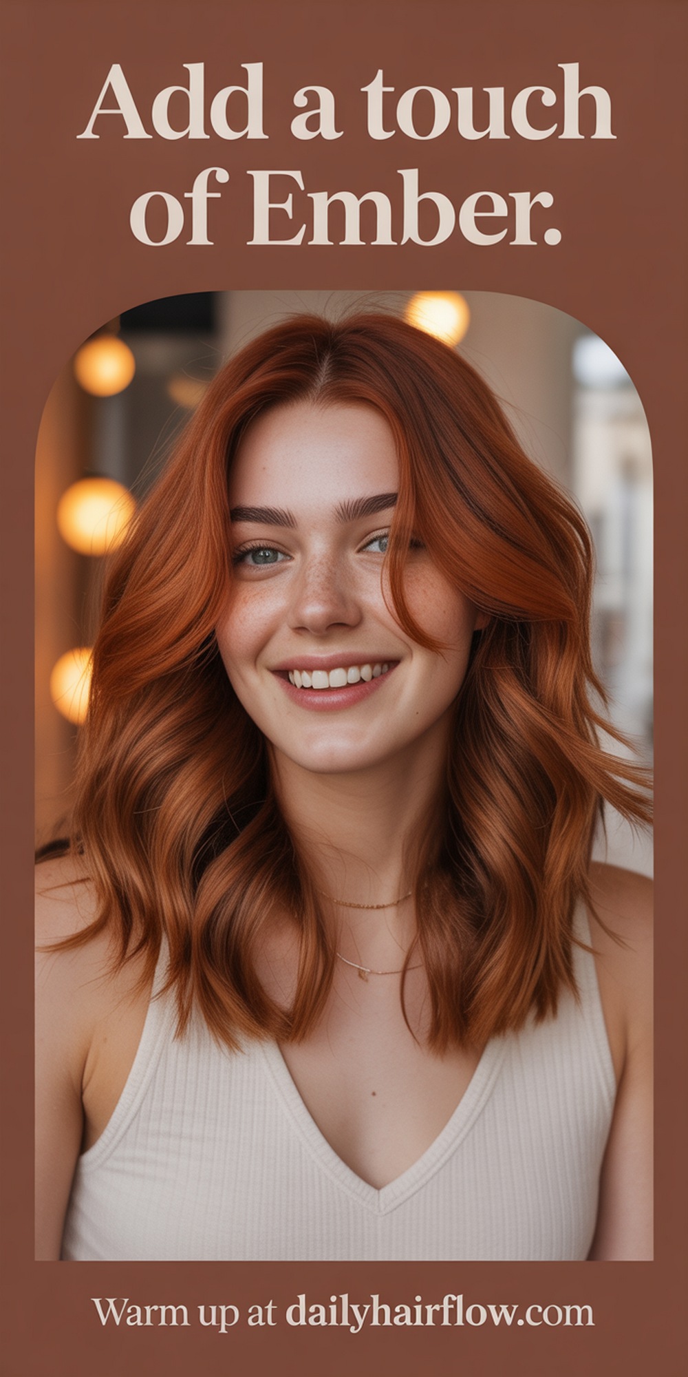Soft Auburn Brown Fusion