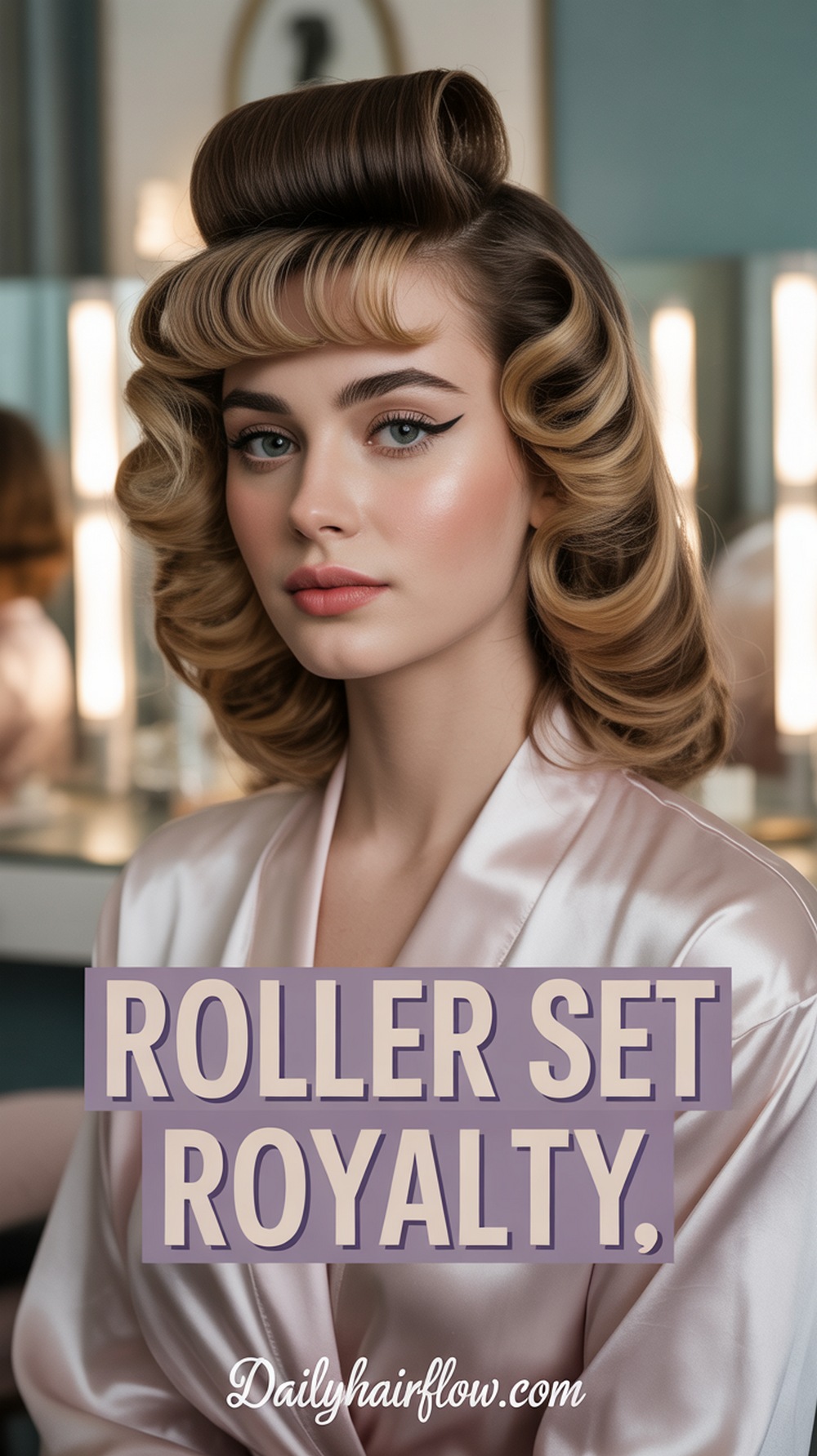 Vintage Curls with a Twist