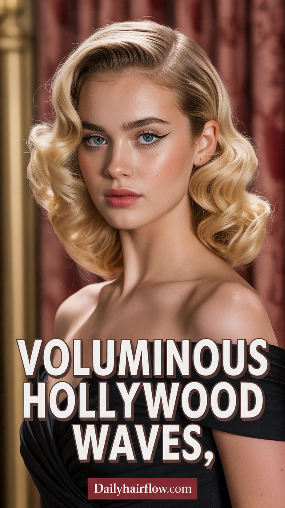 Voluminous Hollywood Waves