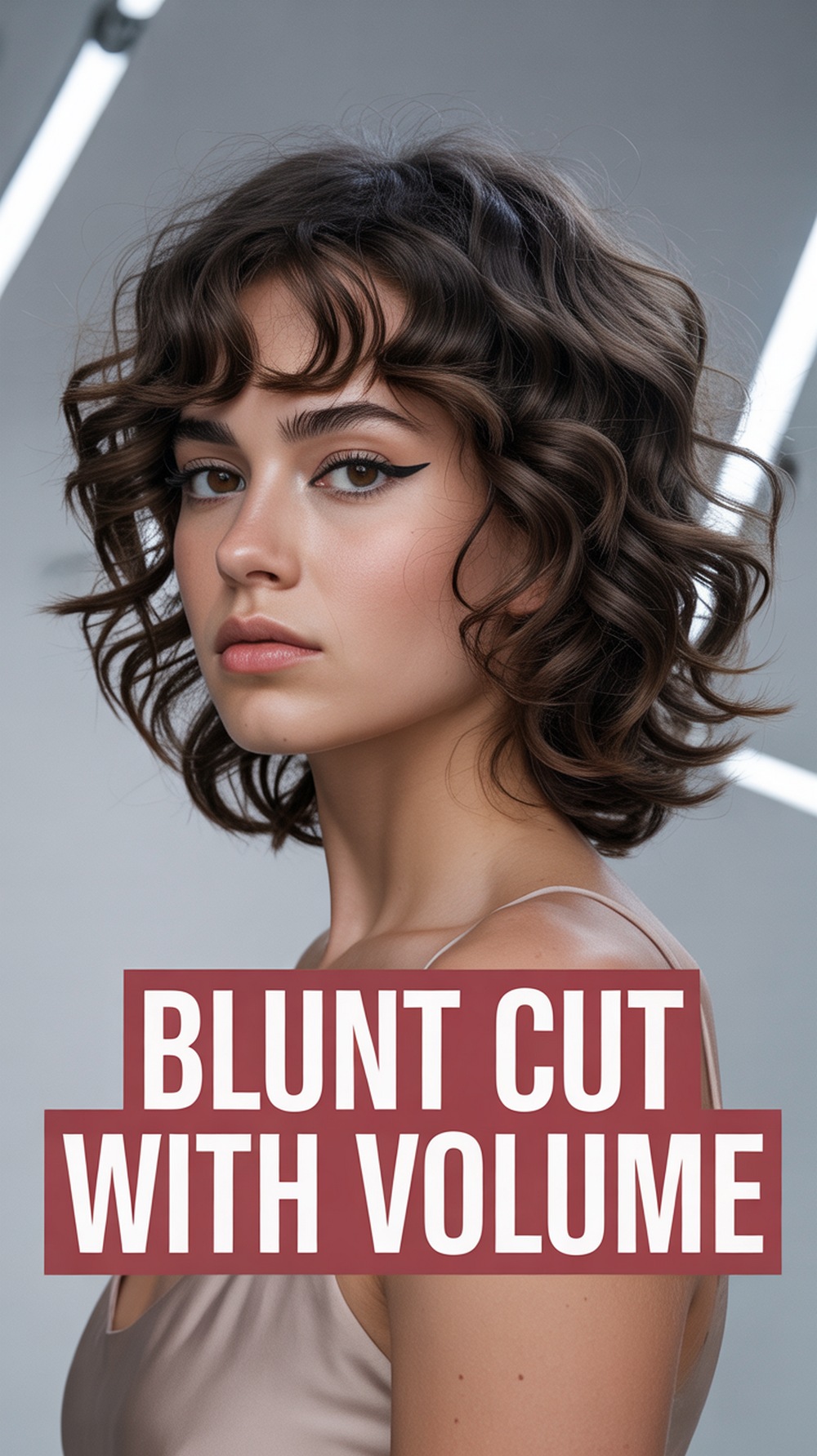 Blunt Cut with Volume
