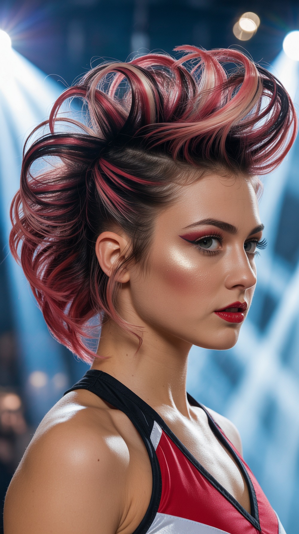 Cheerleader Faux Hawk Hairstyle
