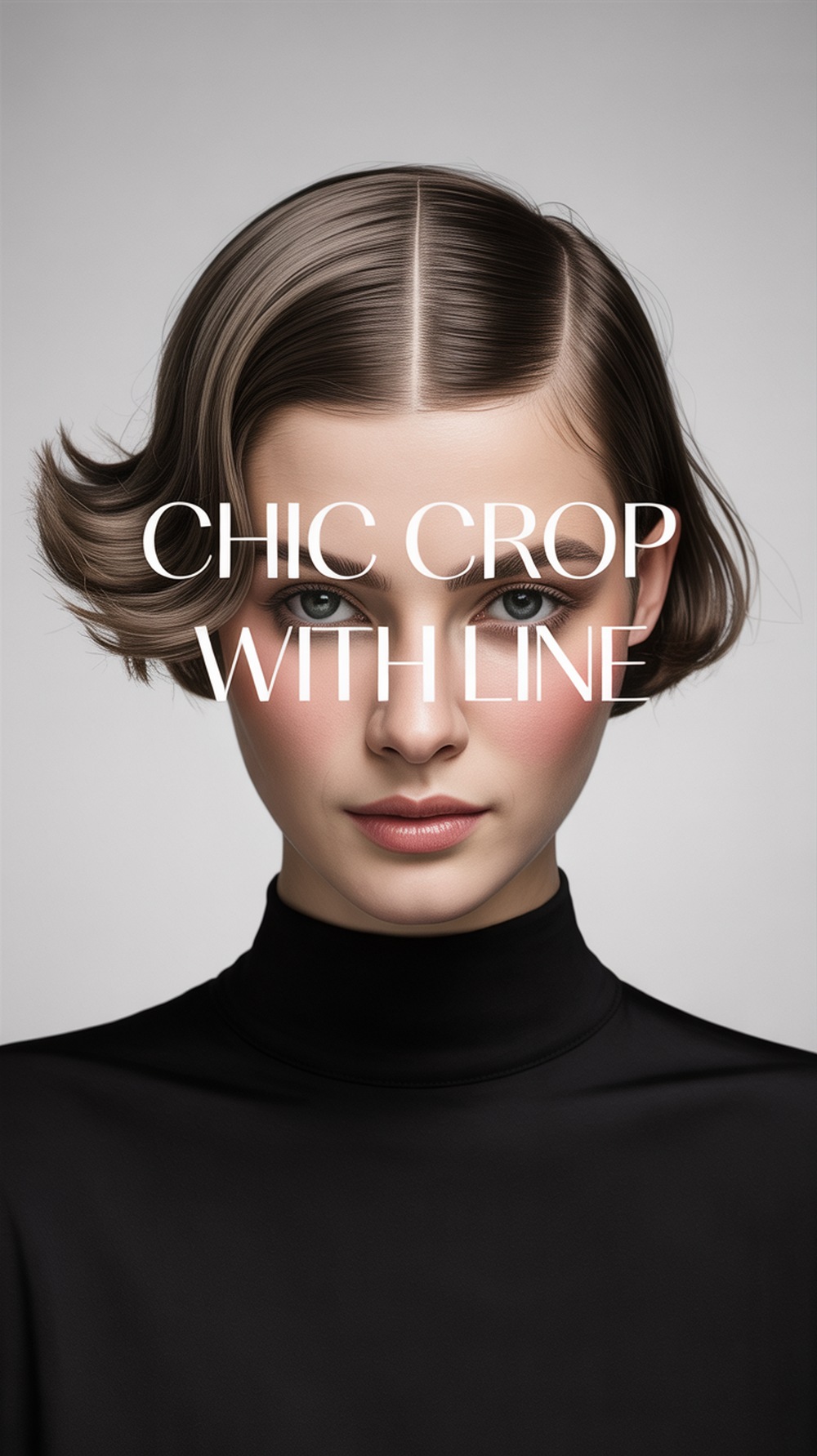 Chic Crop With Line