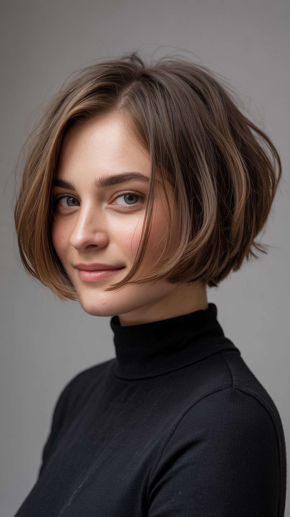 Choppy Trim Bob