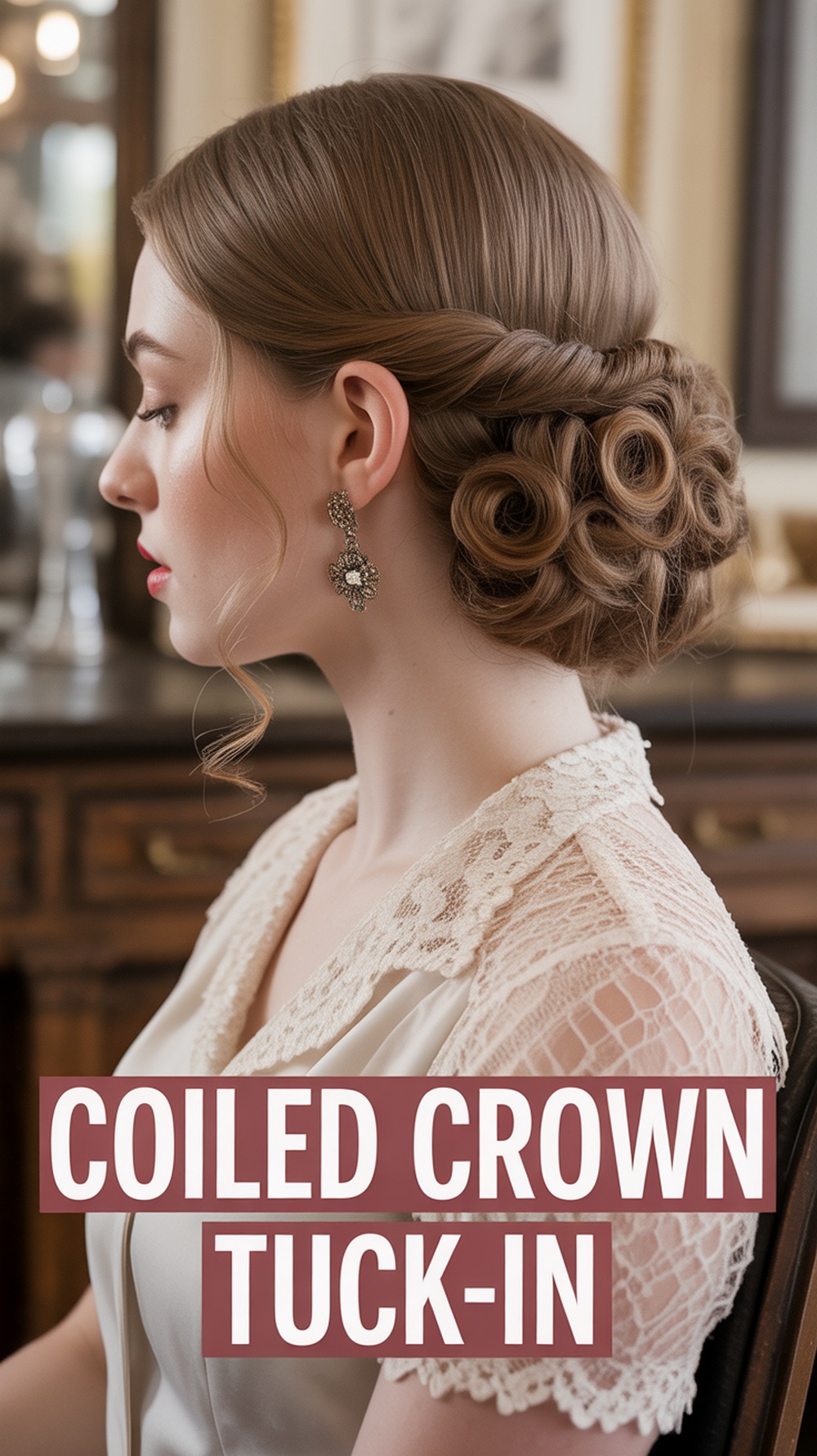 Coiled Crown Tuck In