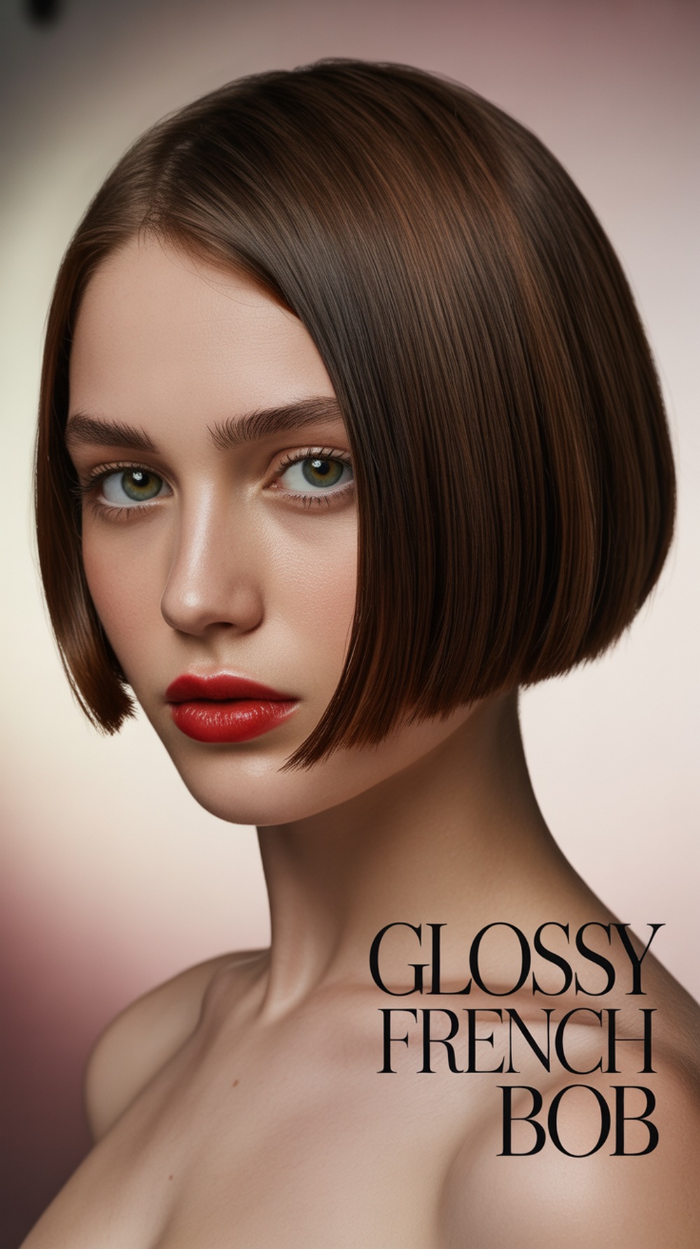 Glossy French Bob