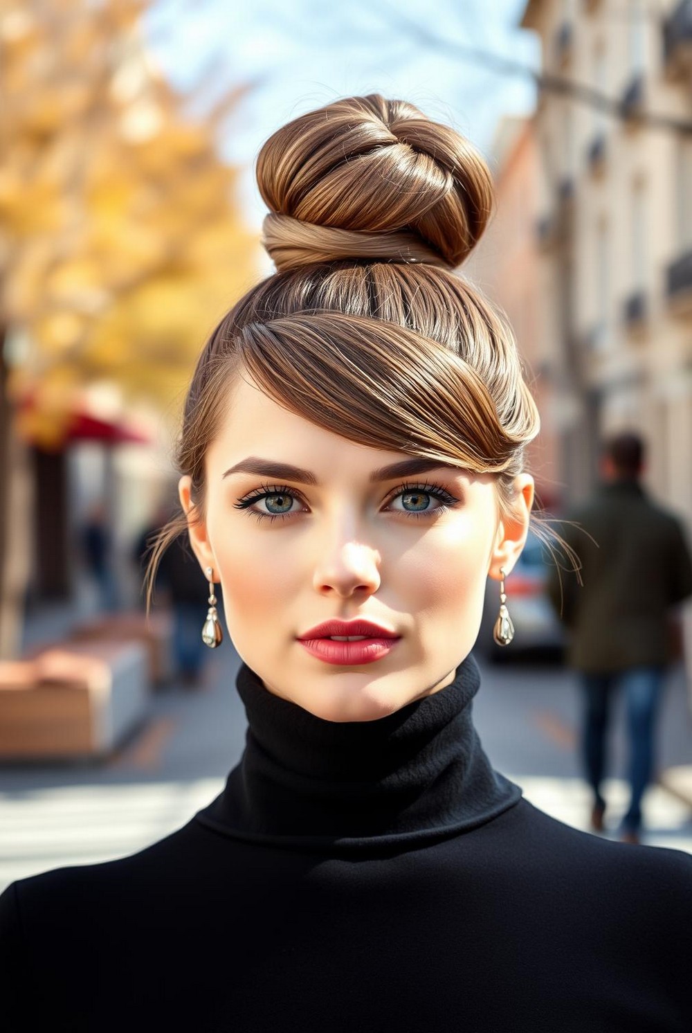 Glossy Top Knot