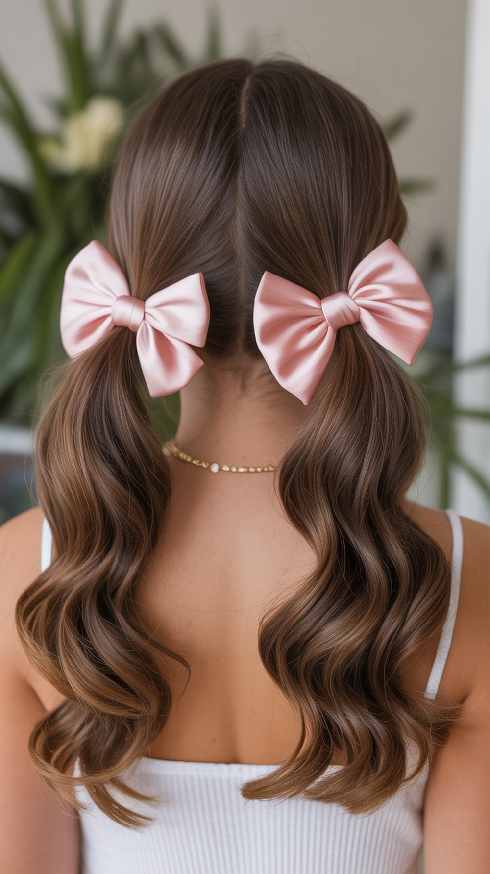 Half Up Double Bows