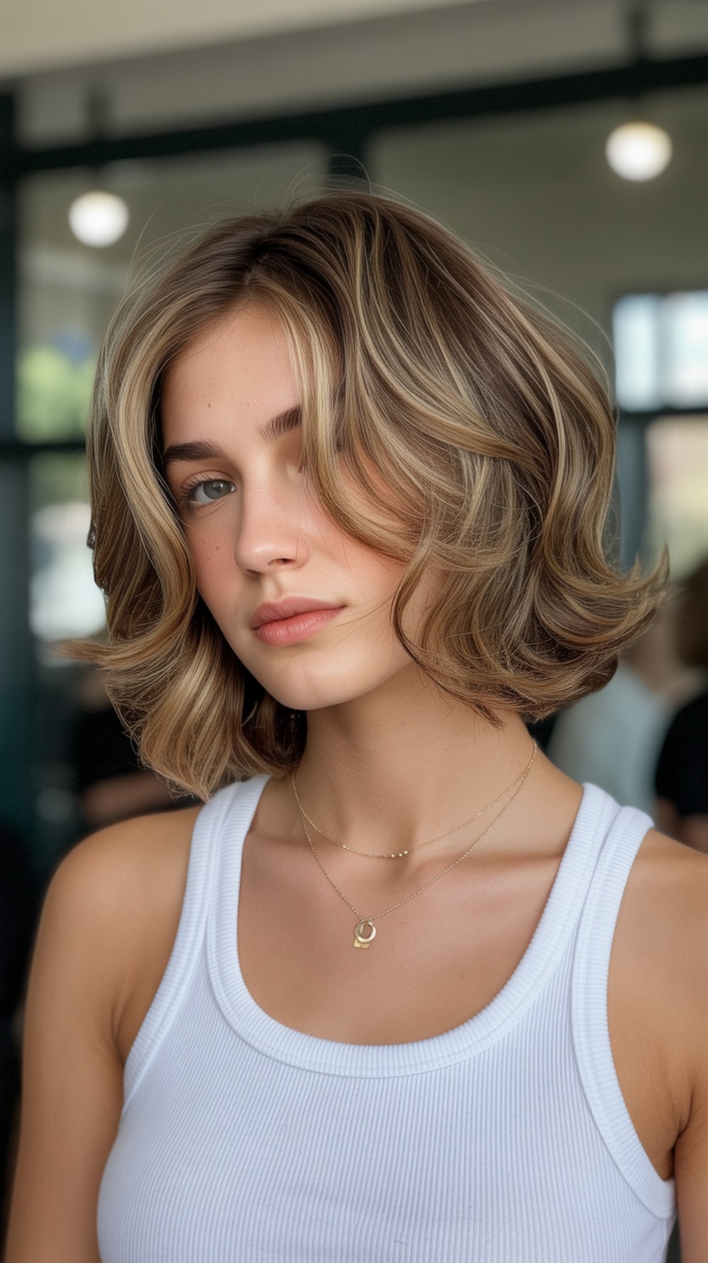 Layered Bob with Soft Waves