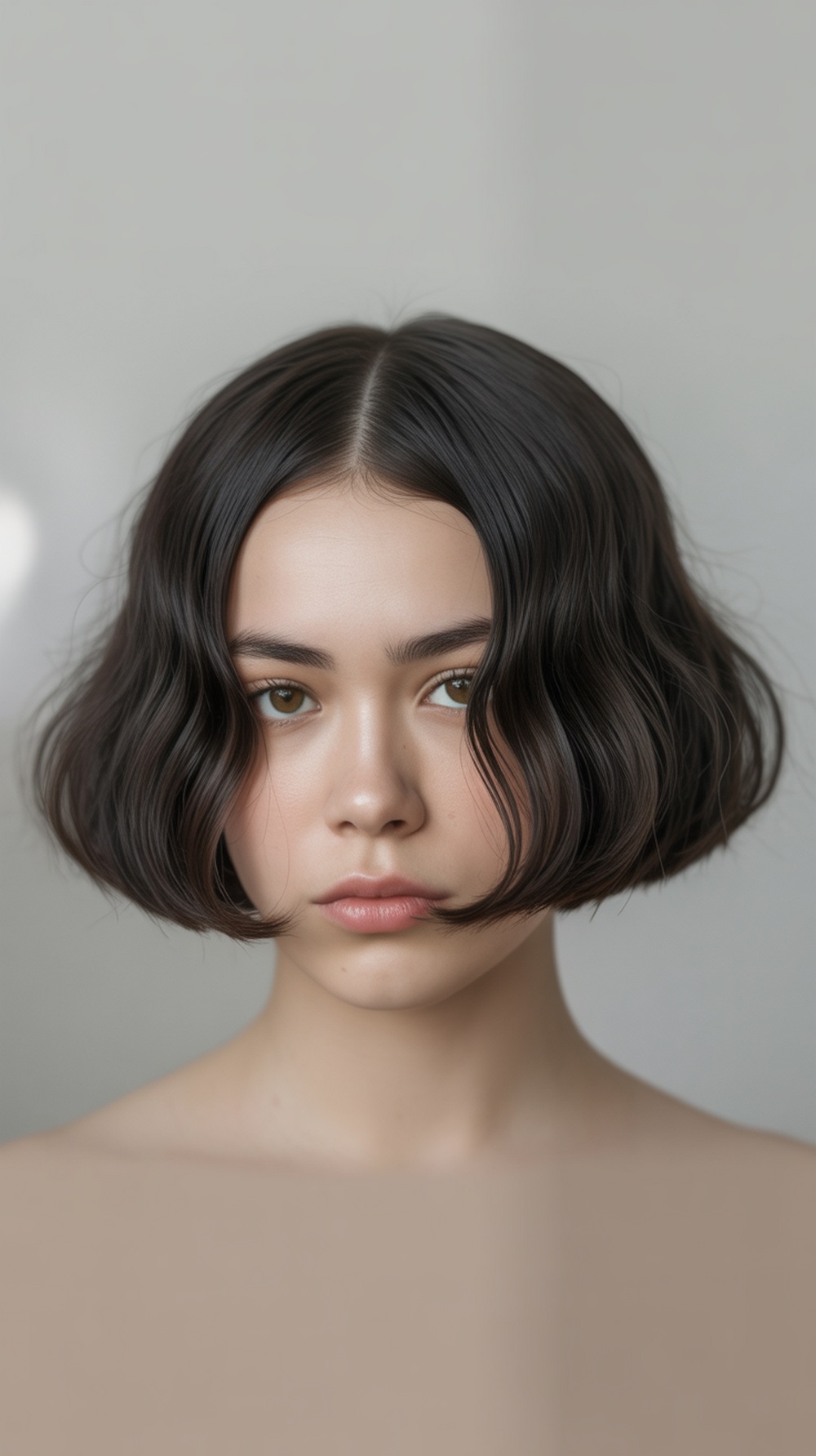 Peekaboo Undercut Bob