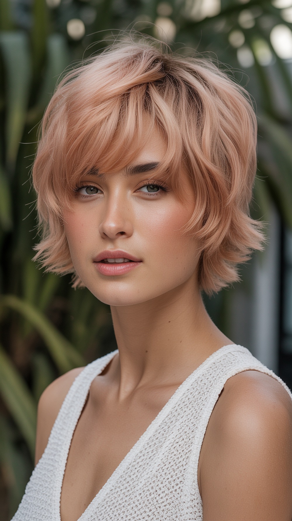 Short Shag with Airy Texture