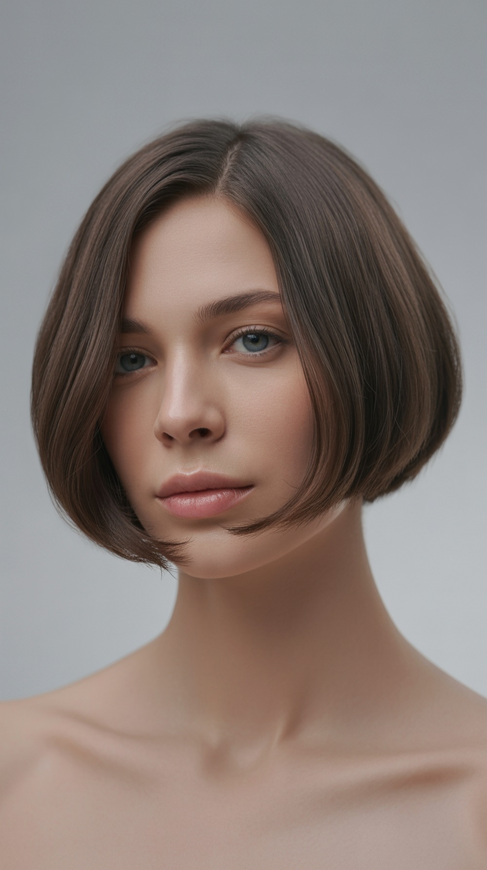 Sleek Heart Shaped Bob