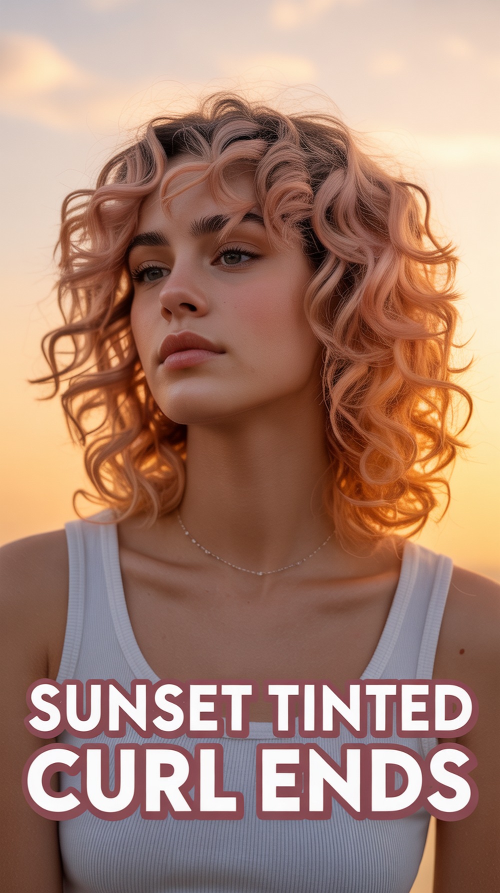 Sunset Tinted Curl Ends