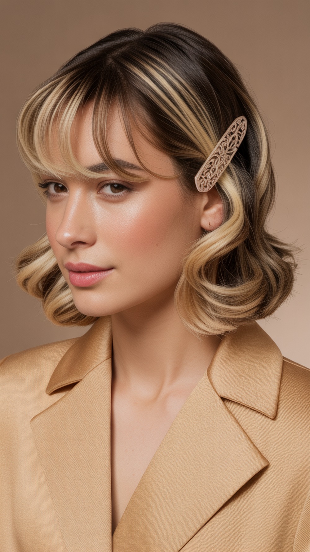 Twisted Side Bang with Clip