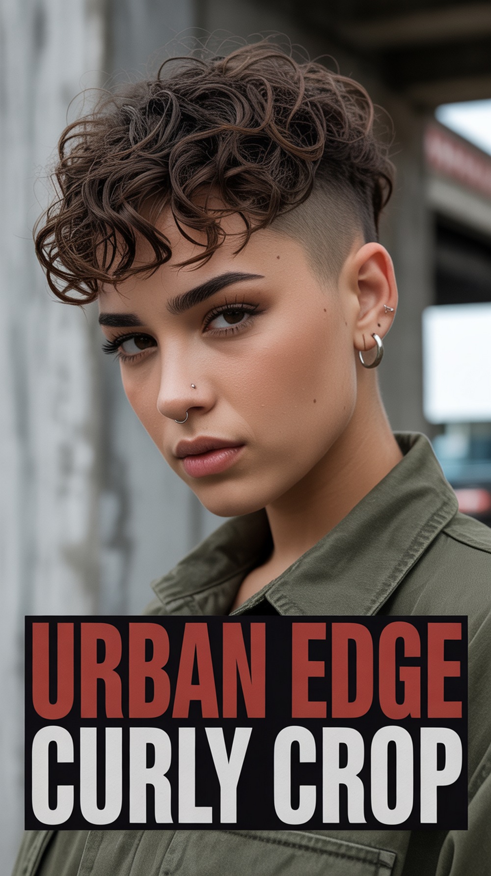 Urban Edge Curly Crop